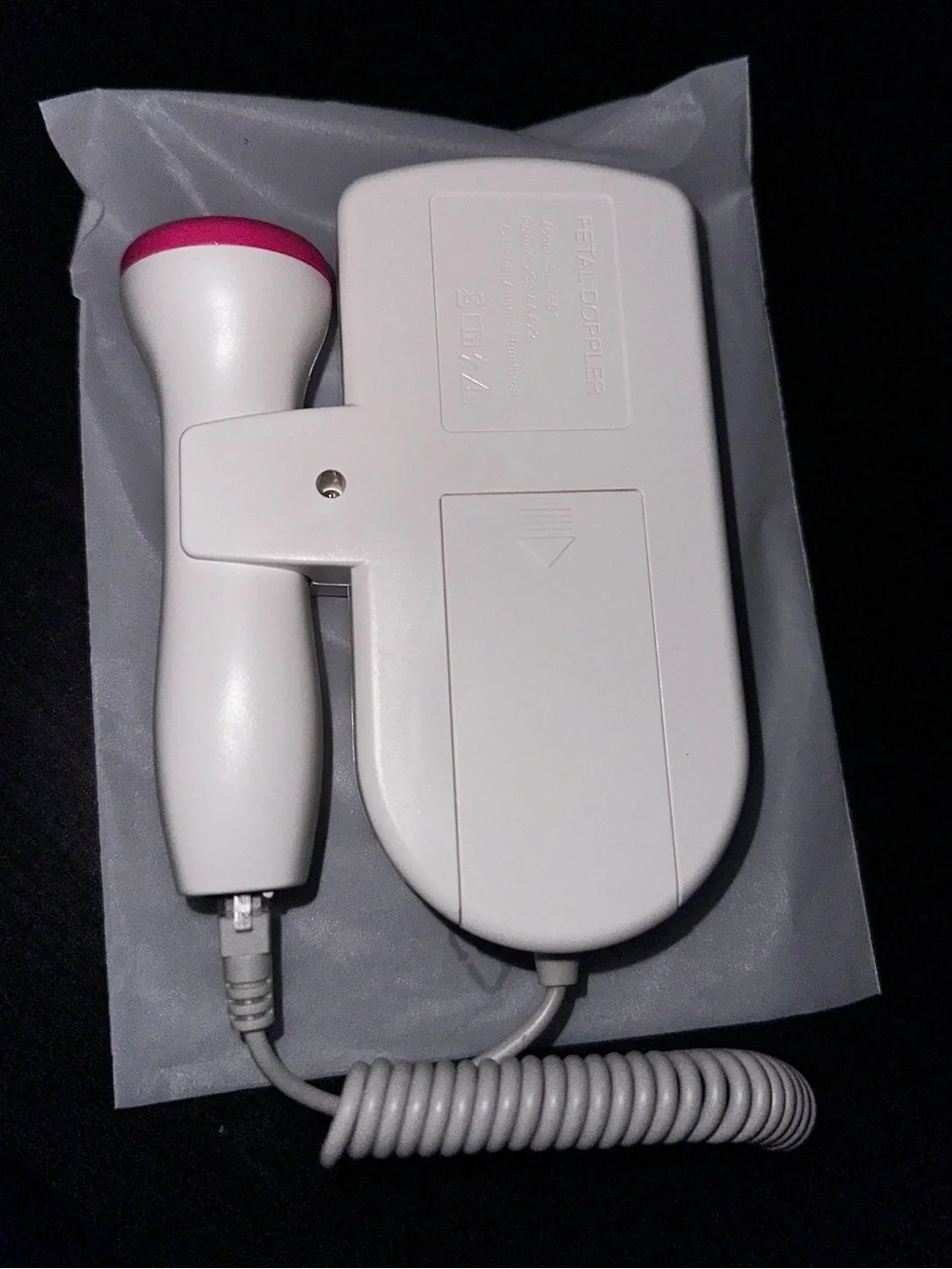Fetal Doppler Baby Heartbeat Monitor - Pink
